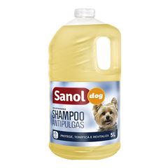 SHAMPOO SANOL DOG 5L ANTIPULGAS