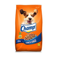 Ração Seca Champ 20Kg Carne Cereal