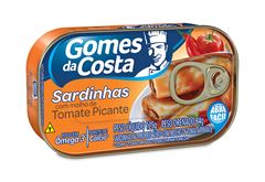 Sardinha Gomes Da Costa Com Tomate Picante 125G