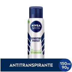 NIVEA Men Desodorante Antitranspirante Aerosol Sensitive Protect 150ml