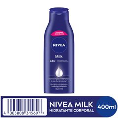 NIVEA Locao Hidratante Milk Pele seca a extrasseca 400ml