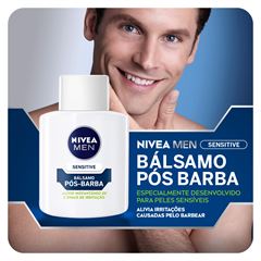 LOCAO POS BARBA NIVEA 100ML SENSITIVE