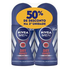 DUOPACK DESODORANTE ROLL ON DRY IMPACT 50% NO 2  2X50ML