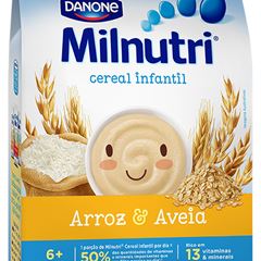 (I)MILNUTRI MINGAU 230GCEREALARROZ&AVEIA