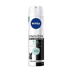 Desodorante Aero Invisible BlackEWhite Fresh Feminino  150Ml