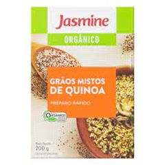 Quinoa Organica Jasmine 250G Graos Mista