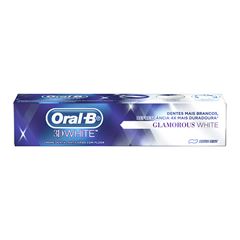 Creme Dental 3D White Glamorous Oral-B Simples 90G