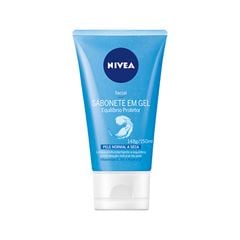 SABONETE FACIAL GEL NIVEA EQUILIBRIO PROTETOR N/S AZUL 150ML