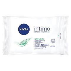 Lenço Umedecido Intimo Nivea 20Und Natural
