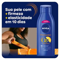 Hidratante Desodorante NIVEA Firmador Q10 Vitamina C Pele Seca 400ml