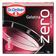Gelatina Zero Dr.Oetker 12G Cereja 