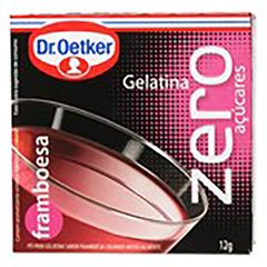 Gelatina Zero Dr Oetker Framboesa 12G