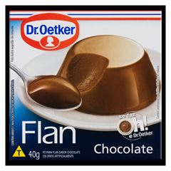 Flan Dr. Oetker Sabor Chocolate 40G