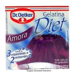 Gelatina Diet Dr. Oetker Amora 12G