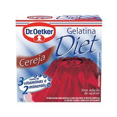 Gelatina Diet Dr. Oetker Cereja 12G
