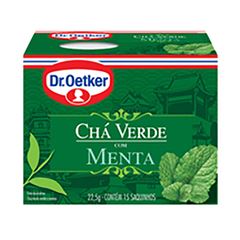 Chá Verde Dr. Oetker Caixa 10X17G