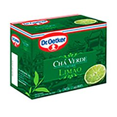Chá Verde Dr. Oetker Caixa Limão 10X15G