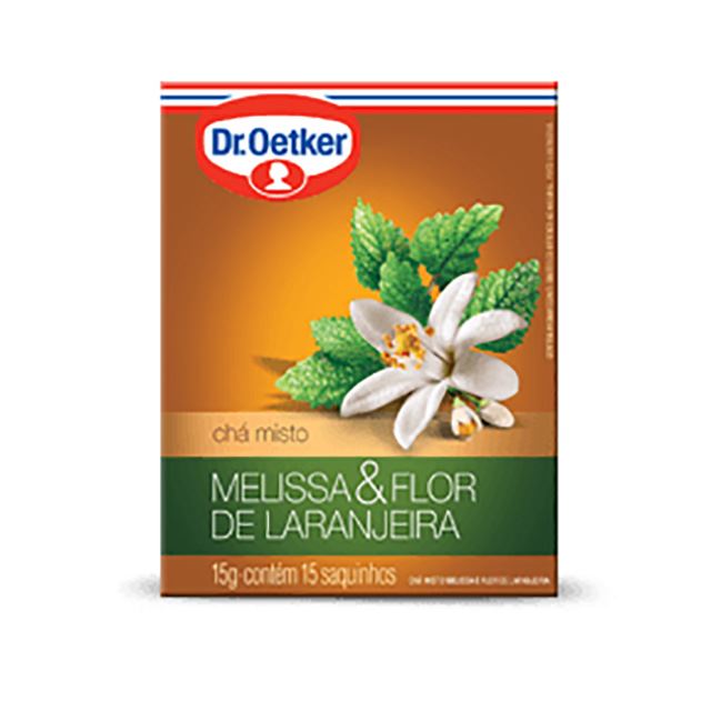 Cha Dr.Oetker 10G Melisa C/Flor Lar 10Sa