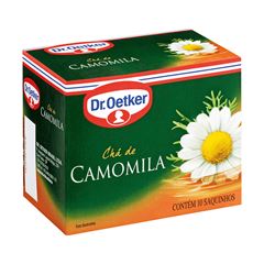 Chá Camomila Dr. Oetker Caixa 10X10G
