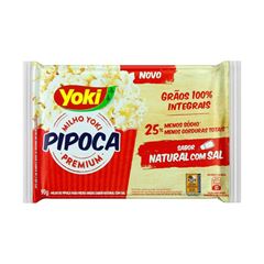 Pipoca Micro Yoki 90G Natural C/Sal