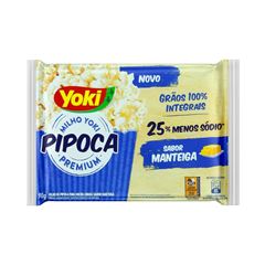 Pipoca Micro Yoki 90G Manteiga