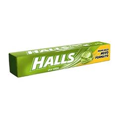 Drops Halls Uva Verde Kraft Simples 21/10S