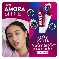 NIVEA Hidratante Labial Amora Shine 4,8 g