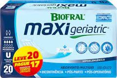 Absorvente Biofral Maxi Geriatric Leve 20 Pague 17