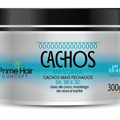Masc Prime Hair 300G Cachos + Fechados