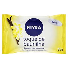 Sabonete Nivea 12X85G Hidratante Toque Baunilha 