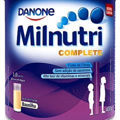 Milnutri Complete Baunilha Danone Simples 400G