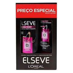 Kit Elseve 375+170Ml (Shampoo+Condicionador) Argin