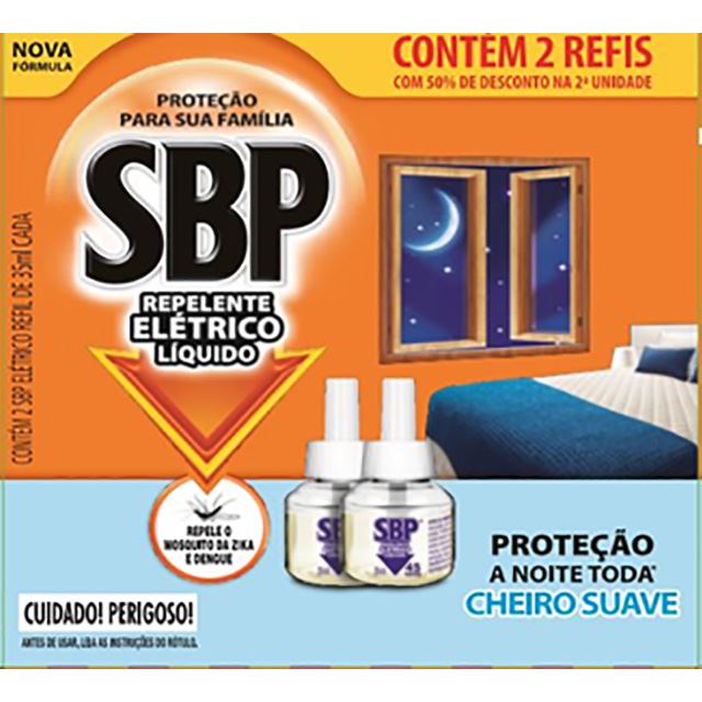 Sbp Led Liquido Refil Promo 50% Cheiro Reckitt Simples 1X2Un