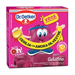 Gelatina Dr. Oetker 20G Cereja Com Amora