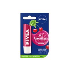 NIVEA Hidratante Labial Cereja Shine 4,8 g