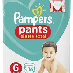 Fralda Confortsec Pants Pacotao ”G” Pampers Simples Pc16Un