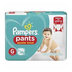 Fralda Confortsec Pants Mega ”G” Pampers Simples Pc36Un