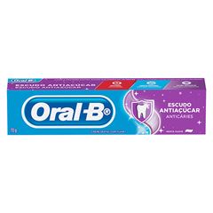 Creme Dental Escudo Anti-Açucar Oral-B Simples 70G