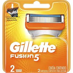 Carga Fusion Regular Gillette Simples C/2