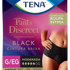 Fralda Adulto Tena Pants Discreet Black G/Eg 8Un