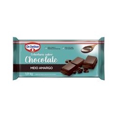 Cobertura Em Barra Dr. Oekter Chocolate Meio Amargo 1,01Kg