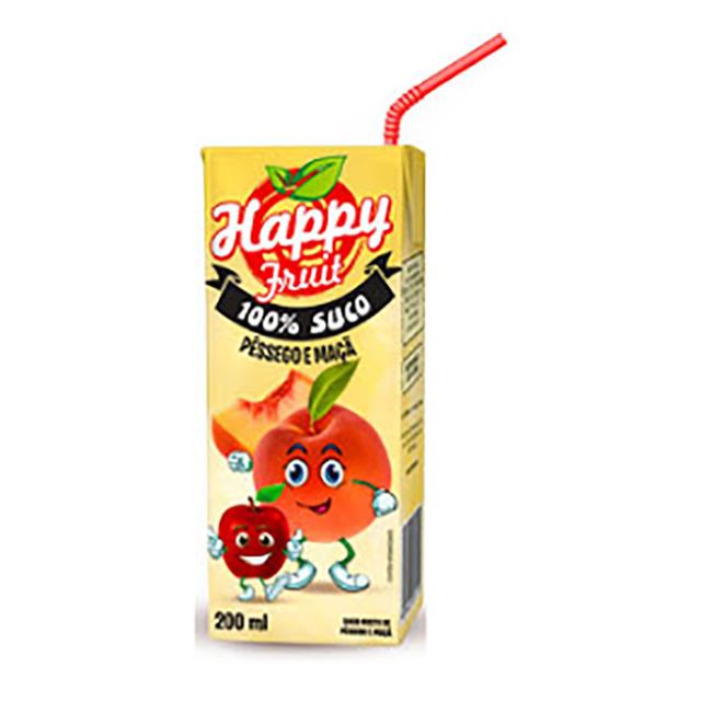 Bebida Happy Fruit 200Ml Pessego
