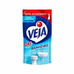 VEJA BANHEIRO OXI ANTIBAC REFIL ECONOM RECKITT SIMPLES 400ML