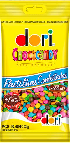 Chococandy 80G Colorido Chocolate