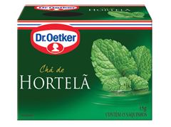 Chá Hortelã Dr. Oetker Caixa 15X15G