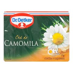 Chá Camomila Dr. Oetker Caixa 15X15G