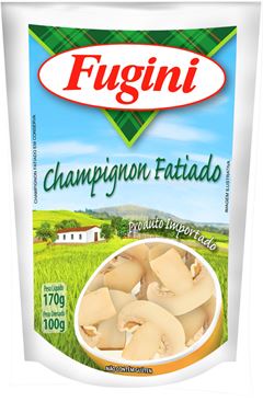 Champignon Fugini 170G Fatiado Sache