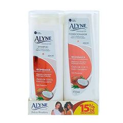 KIT SHAMPOO + CONDICIONADOR ALYNE 350ML REGENERADOR
