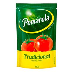 MOLHO TOMATE POMAROLA 340G SACHE TRADICIONAL