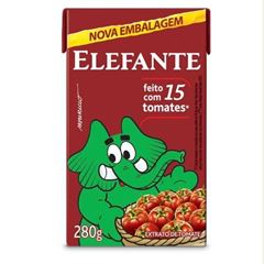 Extrato Tomate Elefante 280G Tetra Pak